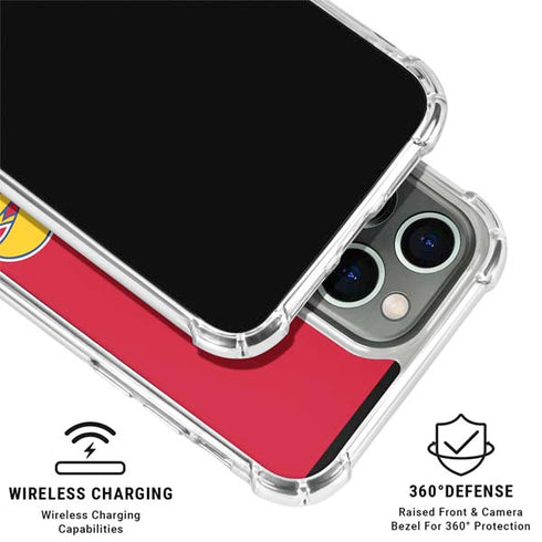 University of Kansas Jayhawks KU iPhone 16 Pro Clear Case